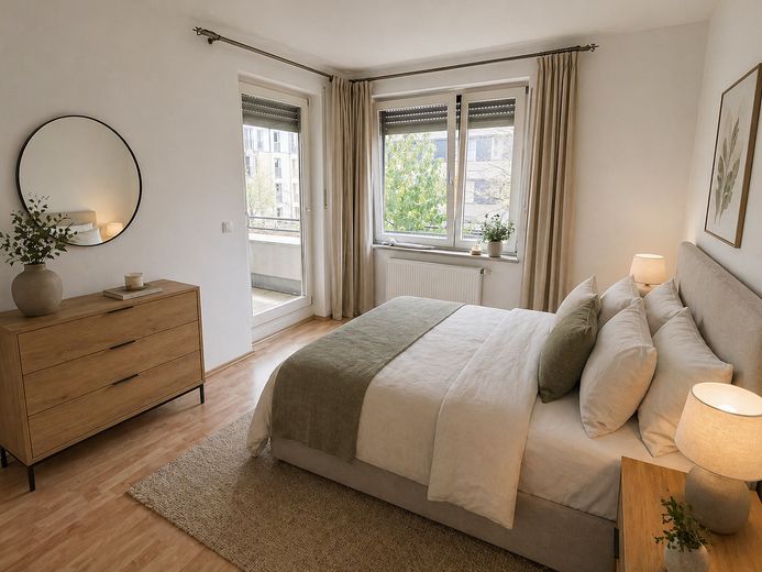 Elternschlafzimmer Staging