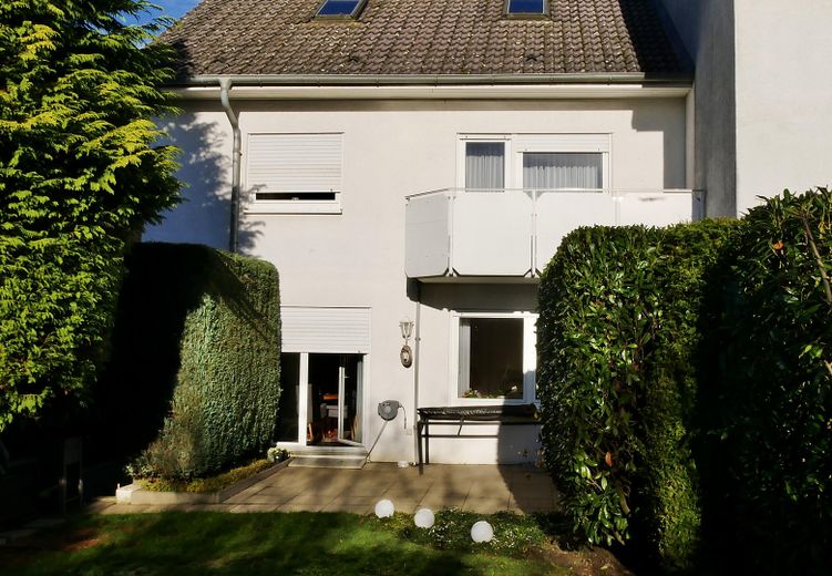 Rückansicht des Hauses