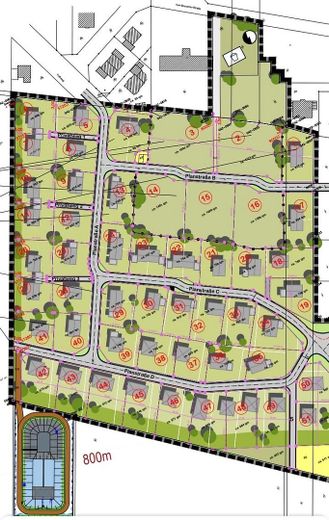 Lageplan Grundstücke