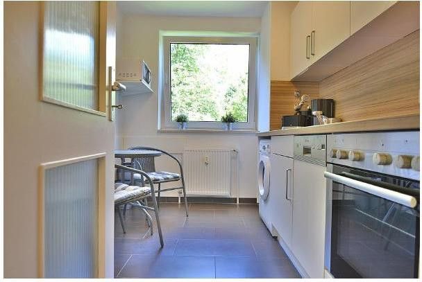 Wohnung am See – Küche mit Fliese