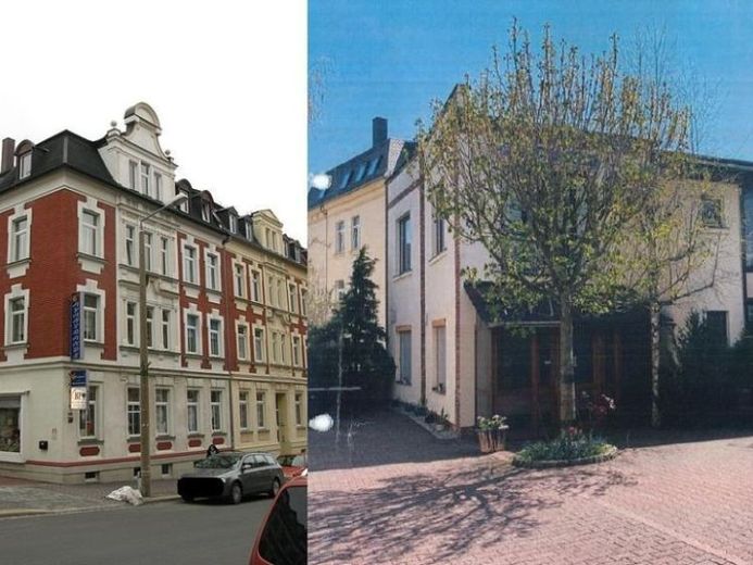Objekt-Nr.: 6024 - ANGEBOT - vermietetes Wohn- und Geschäftshaus Denkmalschutz (Pension) und Gewerbeobjekt (Clubhaus / Hinterhaus) in Plauen – Foto 1