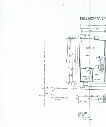 Wunderschöne Doppelhaushälfte in Etting – Grundriss Keller
