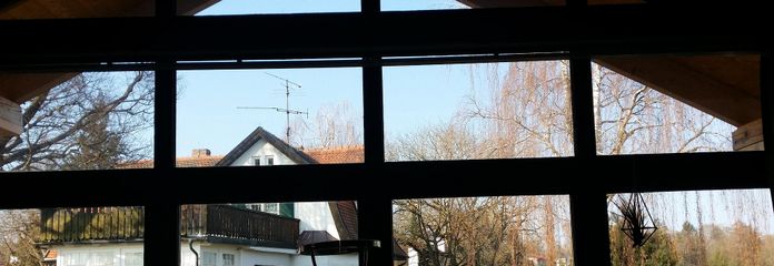 Ruhige 2-Zimmer-Whg. mit gehobener Ausstattung und Gartenanteil – Ausblick