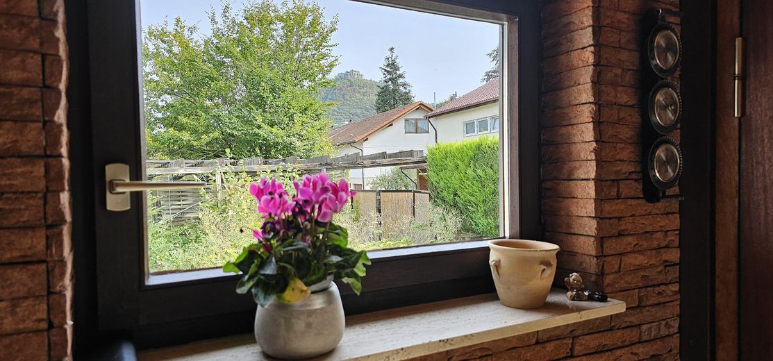Blick auf Hohen Neuffen