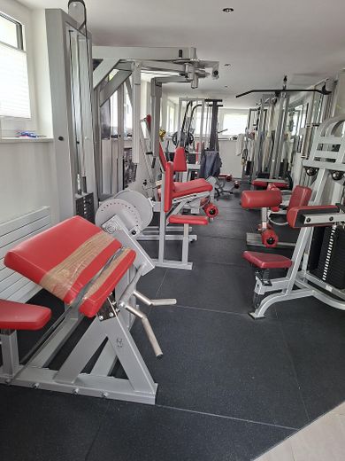 Villa urbana con estilo, tecnología moderna y confort exclusivo – Fitnessbereich