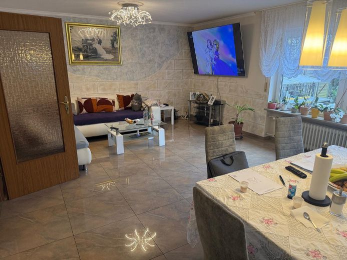 Reihenmittelhaus Nürnberg-Kornburg – Wohnzimmer
