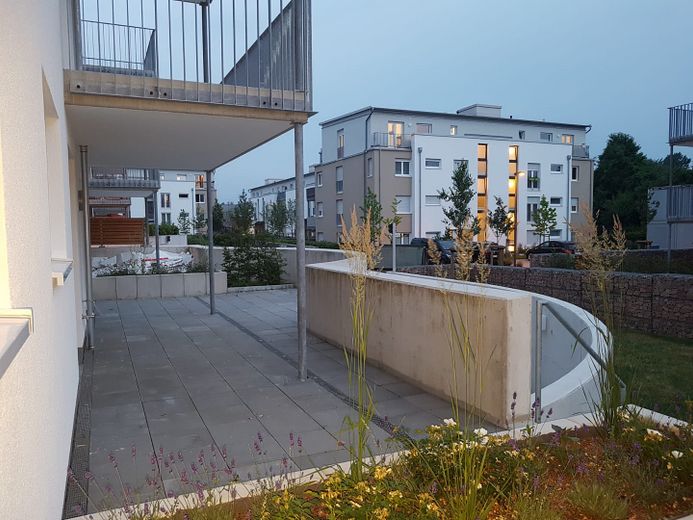 2,5 Zimmer Garten Wohnung im wiesbadener Künstlerviertel<br> – Terrasse