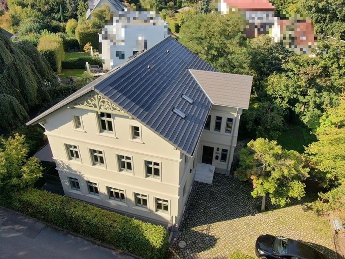 Jugendstil-Villa mit Zukunft und Geschichte - 380qm - Effizienzklasse A+ / provisionsfrei – Ansicht oben3