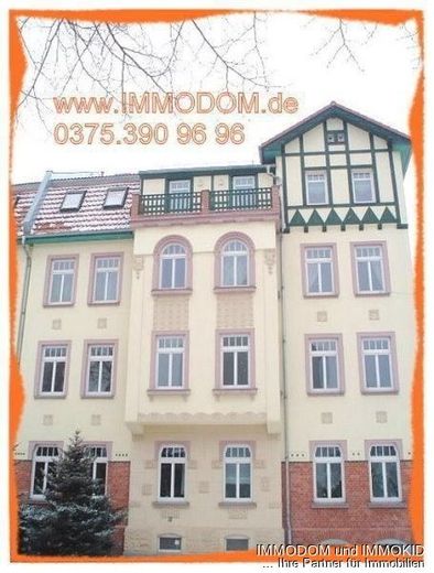 3-Zimmer-Wohnung mit BALKON und Tageslichtbad in Zwickau-Marienthal zu vermieten! – Fassade
