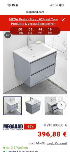 Neue Waschtisch-Unterschrank
