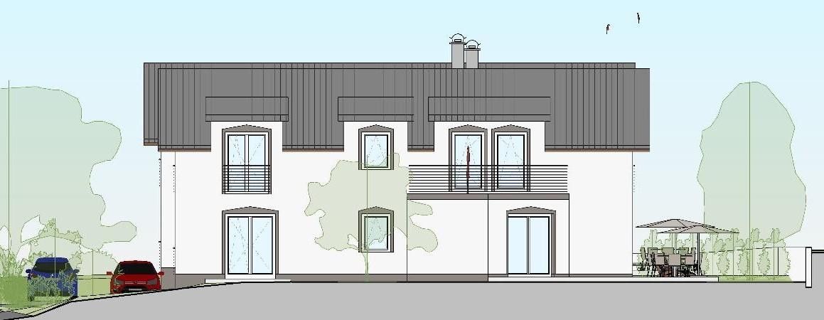 Westseite - Haus 1