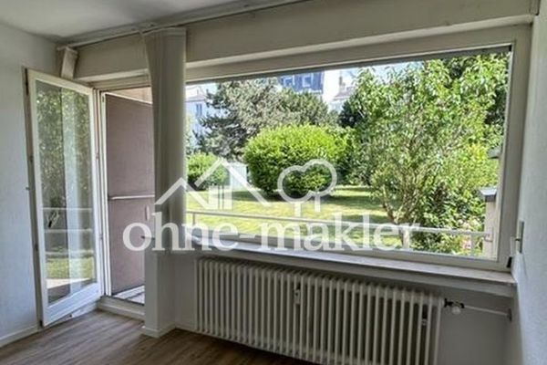 Leegstaande 2-kamerwoning met 2 balkons in Bonn-Poppelsdorf