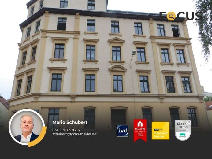 Lindenau - perfekte 2er-WG-Wohnung unweit des Lindenauer Marktes mit Tageslichtbad – Foto 1