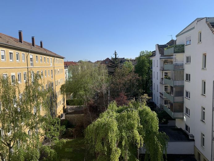 Blick vom Südbalkon