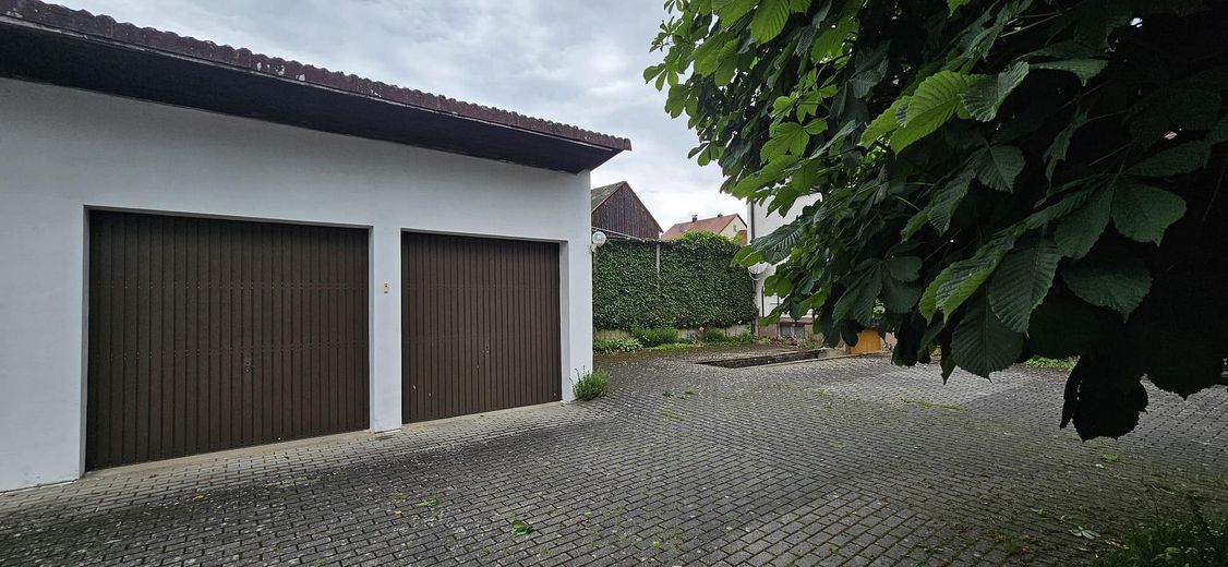 Doppelgarage Ansicht Süd