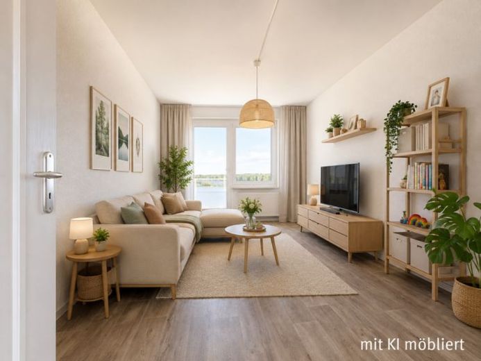 Frisch sanierte 4-Raum mit neuem Bad, Balkon und Mega-Aussicht – Foto 1