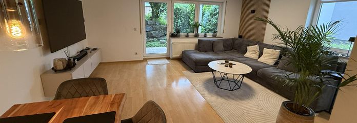 Wohnzimmer, Zugang Terrasse