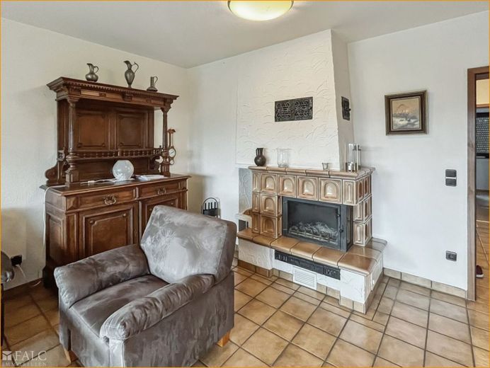 Sitzecke mit Kamin