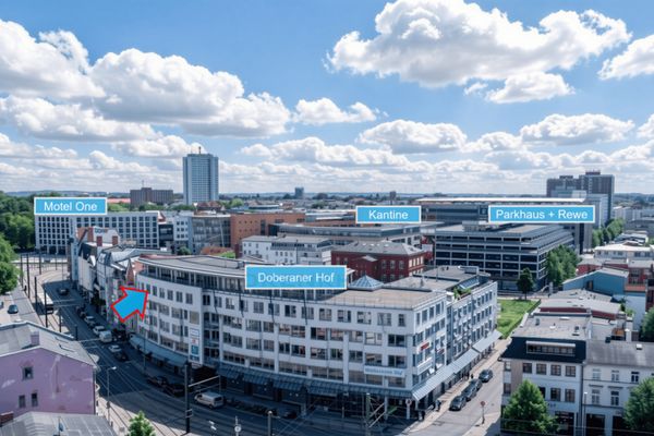 Сучасна офісна-/медична площа в центрі Ростока, біля Доберанської площі