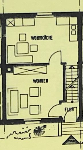 Reihenmittelhaus mit Altbaucharakter und Garten in LU-Mundenheim – Erdgeschoss