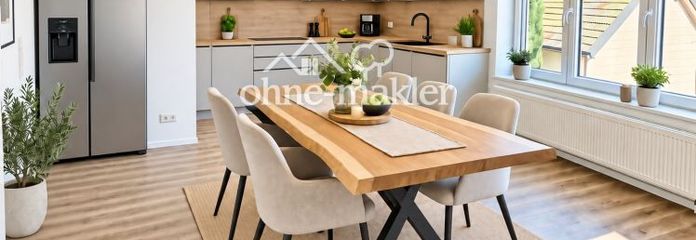 Sanierte Wohnung mit neuwertiger Küche