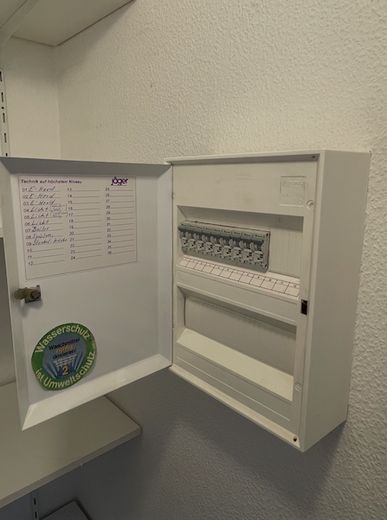 Sonniges Zuhause am Wöhrder See – Elektroverteiler