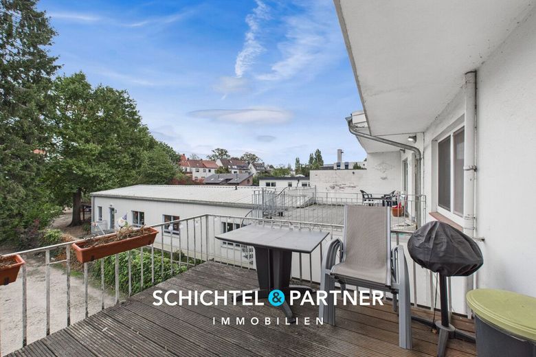 Woltmershausen | Gepflegte &amp; geräumige Etagenwohnung mit Wannenbad &amp; Balkon – S&amp;P | Balkon