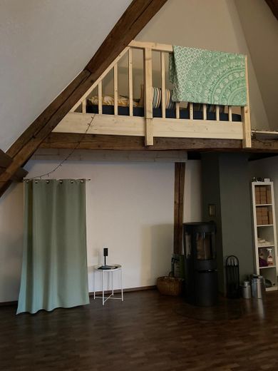 Hochbett im Seminarraum