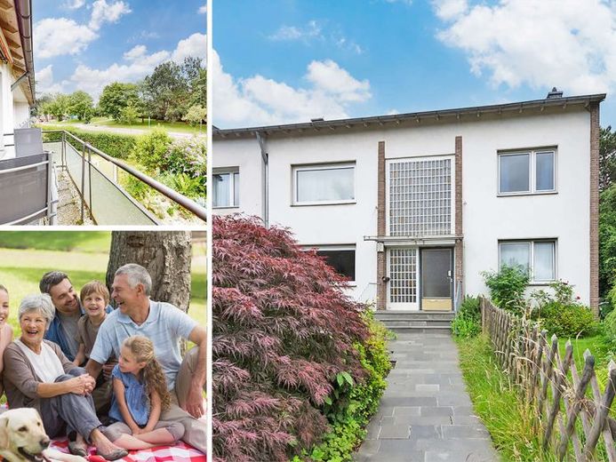 PHI AACHEN - Charmantes Zweifamilienhaus mit zwei Garagen und Garten in ruhiger Lage von Aachen! – Foto 1