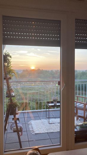 Aussicht vom Balkon
