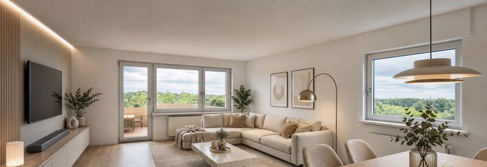 Hochwertig renovierte 3-Zimmer-Eigentumswohnung mit Loggia & Balkon – Erstbezug nach Renovierung