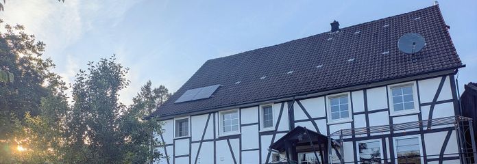 Hausansicht vom Garten