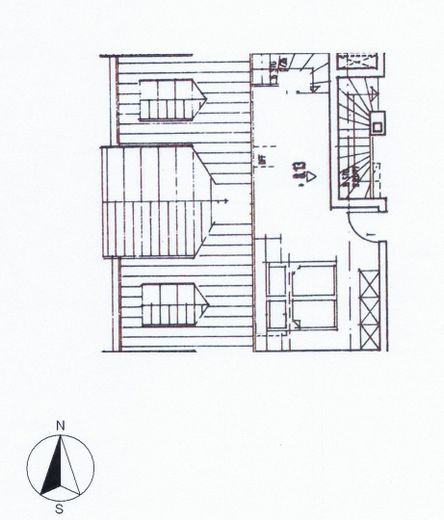 Grundriss obere Etage
