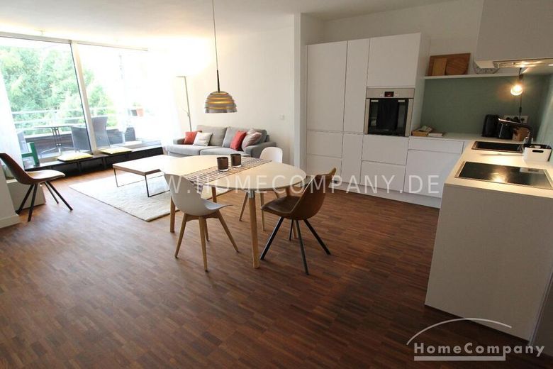 Top eingerichtete 2-Zimmer-Wohnung im denkmalgeschützten Midcentury-Gästehaus der Alexander-von-Humboldt-Stiftung im Bonner Villenviertel! – 3ae66412c13caf09a6a516de4d712ad97b954fd1.jpg