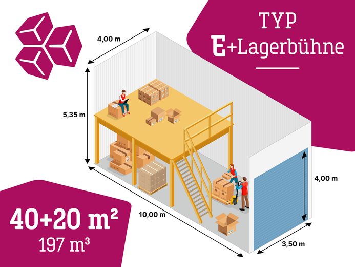 Magazzino capannone commerciale garage deposito a Reinfeld vicino a Lubecca, autostrada A1 – Lager + Lagerbühne bei Lübeck