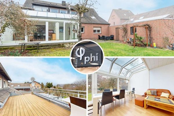 PHI AACHEN - Charmantes Zweifamilienhaus mit beheiztem Wintergarten und großem Garten in Euskirchen!