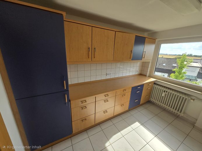 Heiningen: 3 Zimmer DG-Wohnung mit Balkon und Stellplatz – Küche 
