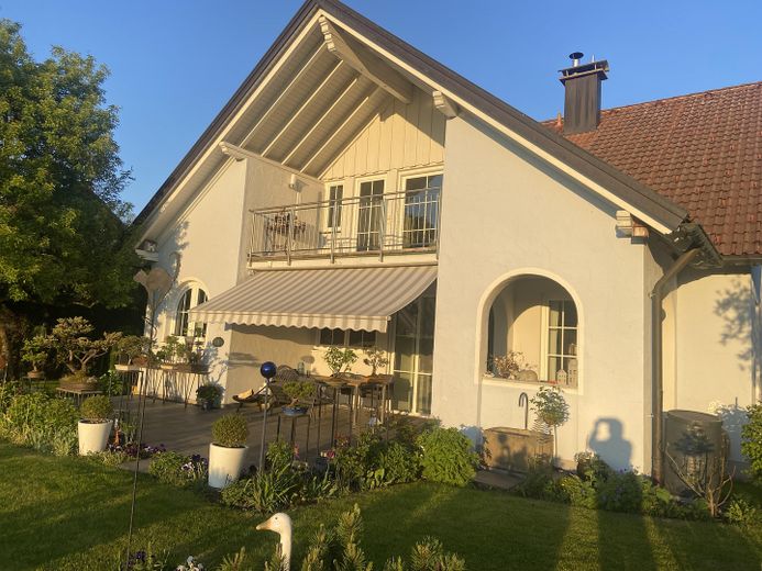 Hausansicht vom Garten
