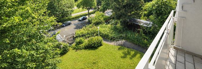 Ausblick Balkon