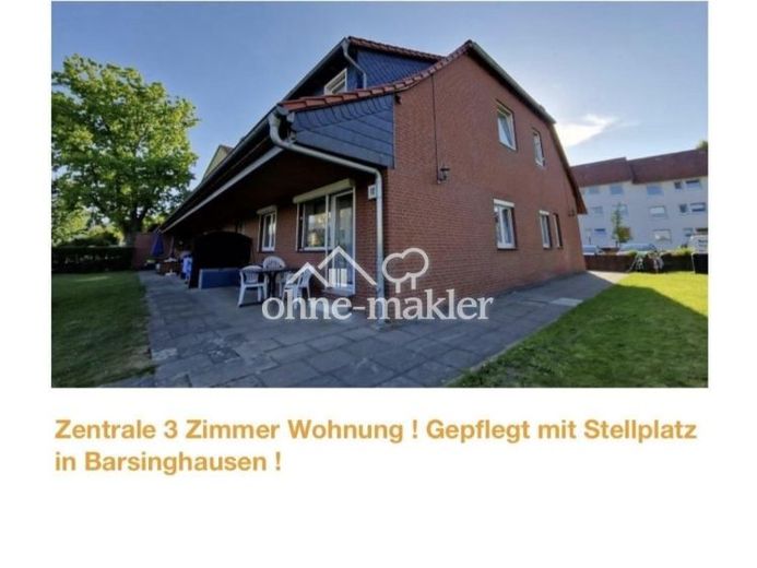 Zentrale 3 Zimmer Eigentumswohnung mit Stellplatz und Terasse/Garten – फोटो 1