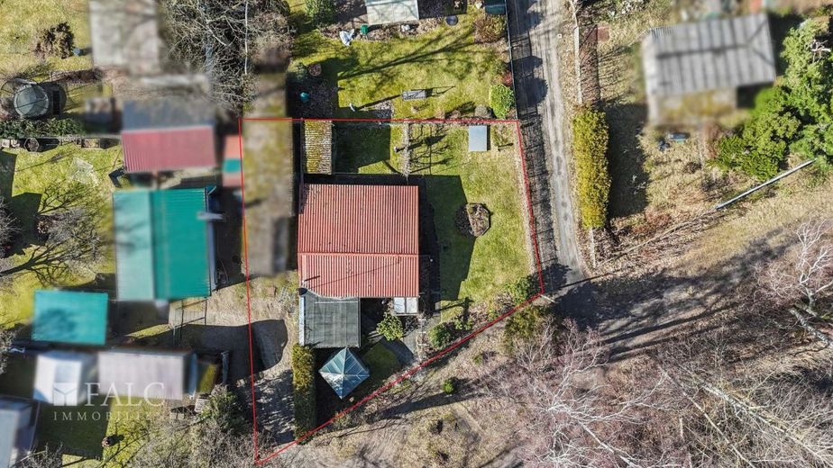 Jetzt oder Nie: Das Haus am See - FALC Immobilien – Vogelperspektive