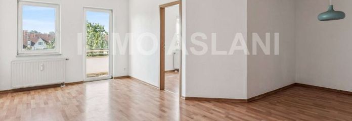 Living on two levels - vacant 3-room maisonette with balcony in eastern Leipzig