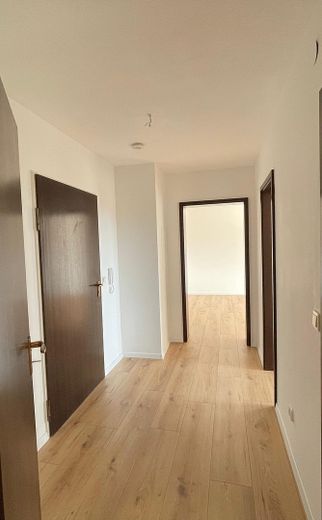 Renovierte 2-Zimmer-Wohnung mit modernem Bad, Balkon, Blick ins Grüne & Aufzug - provisionsfrei – Flur