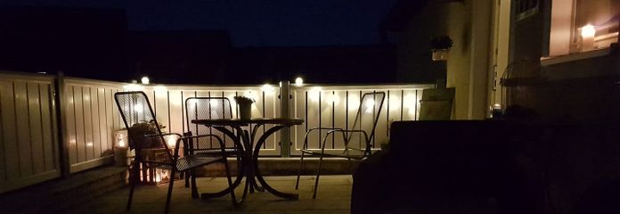 Sommerabend auf der Terasse:)