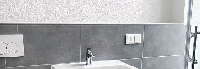 Badezimmer Ansicht 1