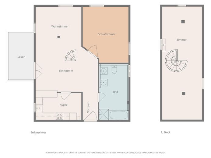 Helle 3-Zi.-Maisonette mit Empore, Balkon & Einbauküche in Schönebürg – Zdjęcie 15