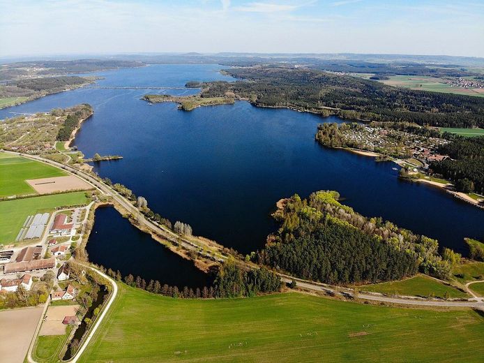 nur 4 Minuten zum Brombachsee