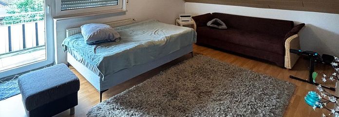 Gemütliche Dachgeschosswohnung mit Balkon