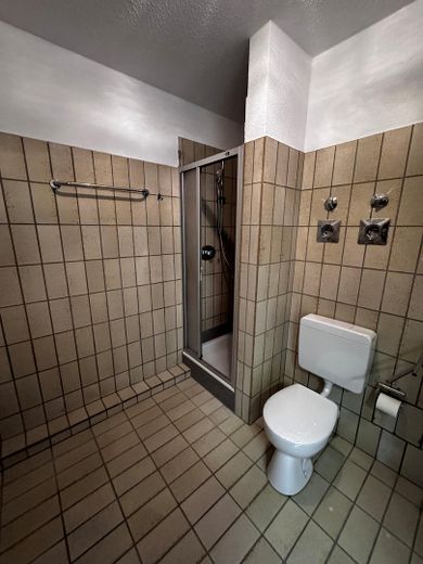 Das Studenten - Apartment in Siegen – Dusche/WC