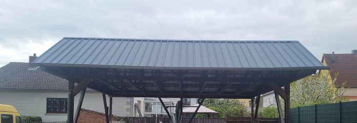 Doppel-Carport